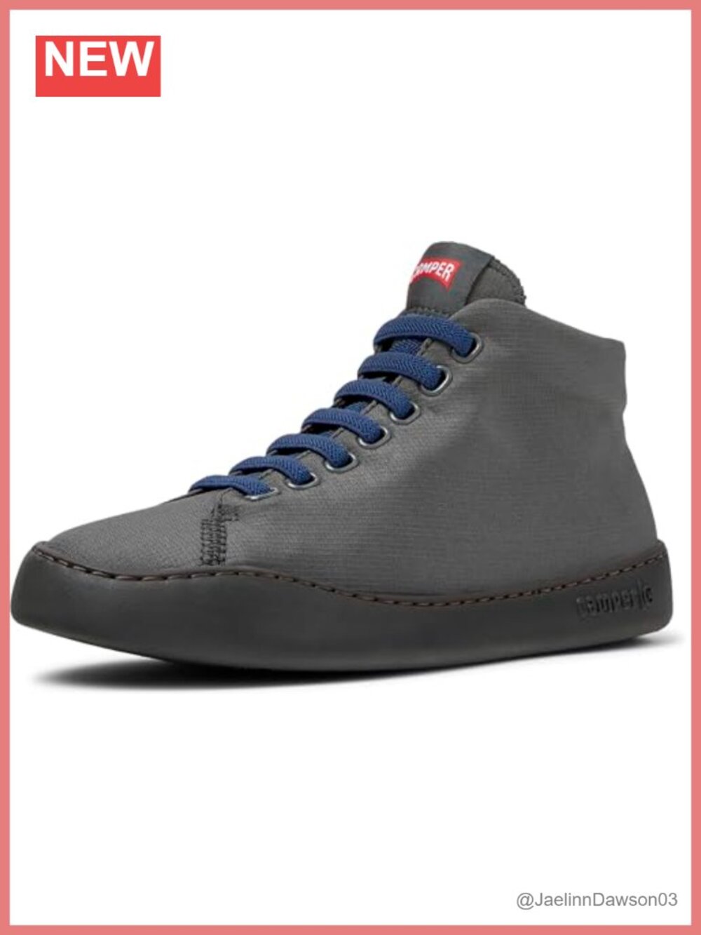 Peu Touring Sneaker Bootie Ankle Boots Recycled Fabric Zip Closure